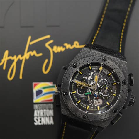 hublot f1 king power ayrton senna|Hublot king senna limited edition.